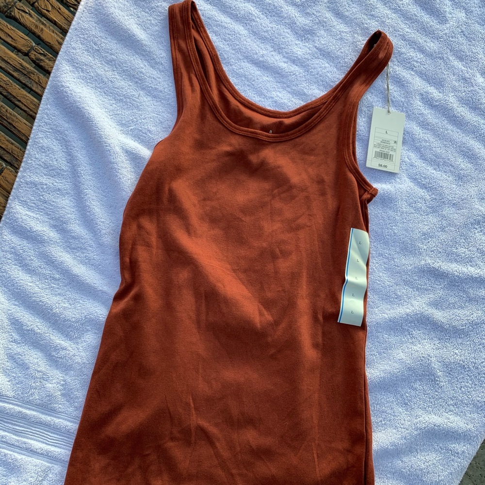 Burnt orange cami size large